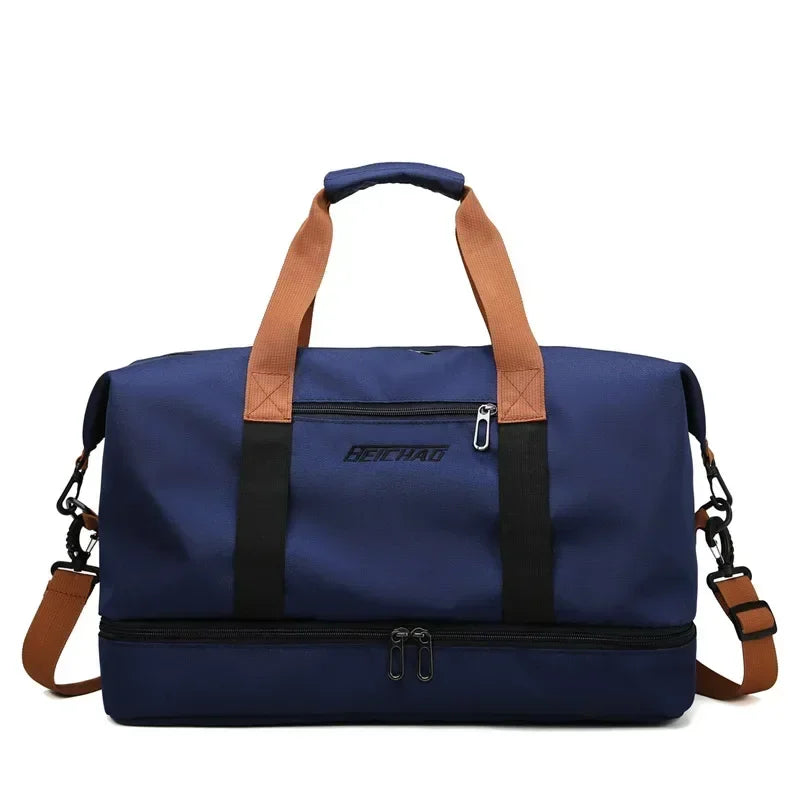 BowLift | VOLARIS Fitness Travel Bag | Large Capacity | Dry-Wet Separation | Hand & Shoulder Bag for Women