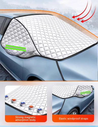 BowLift | FrostGuard Pro 5-Layer Windproof Magnetic Ice Protection for the Windshield