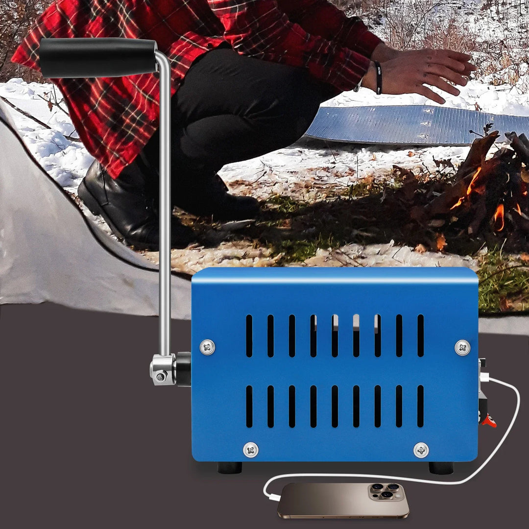 BowLift | Mini Hand Dynamo USB Generator – Power without Grid