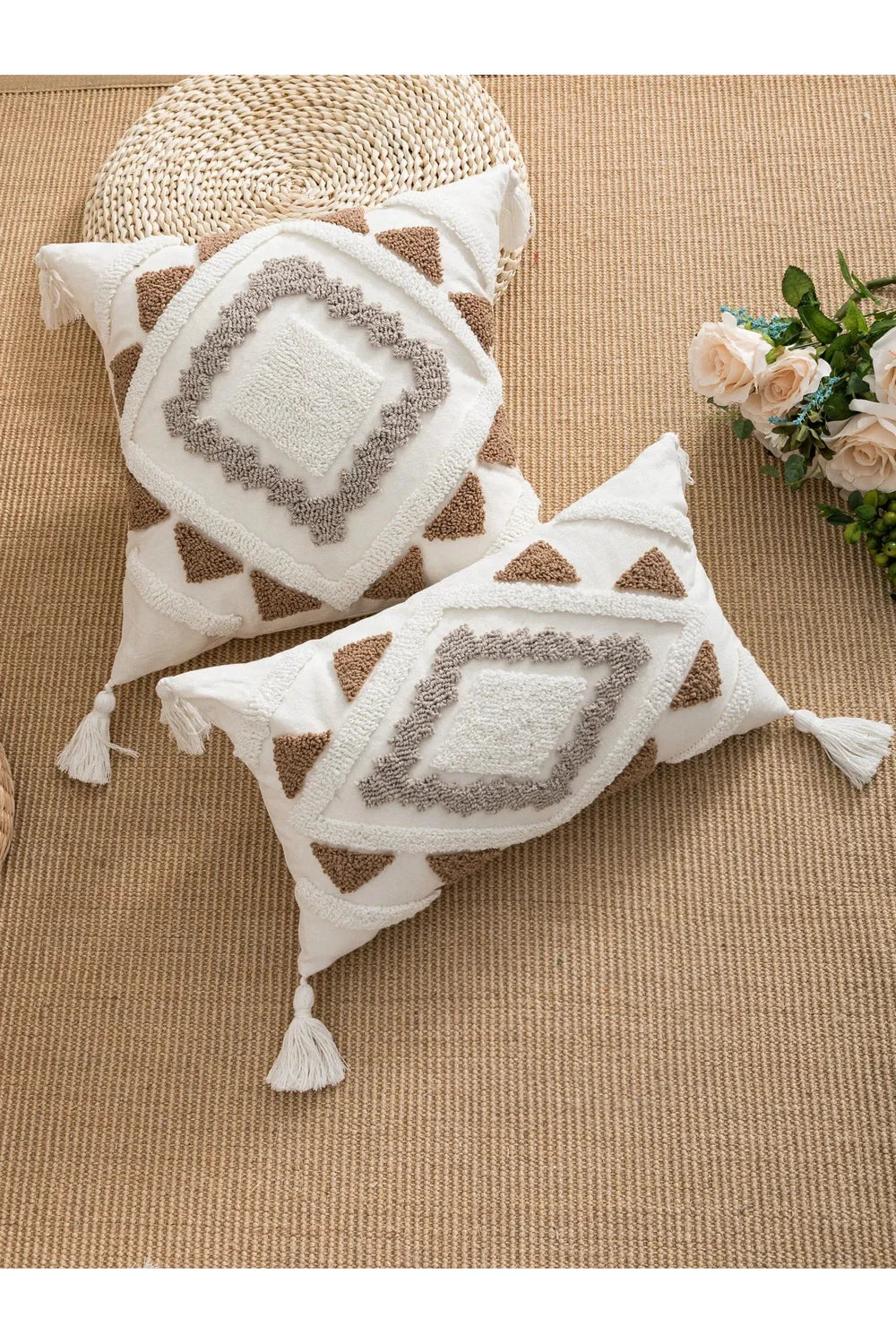 Color Boho Geometric Pillowcase | Bowlift