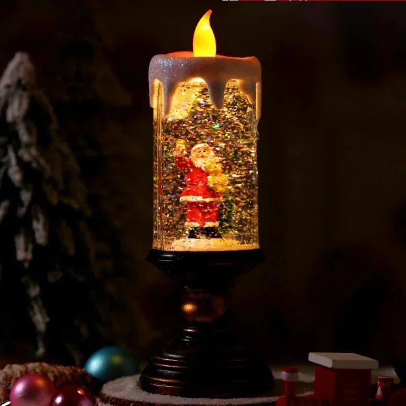 BowLift | Snowfall Crystal Christmas Candle Light