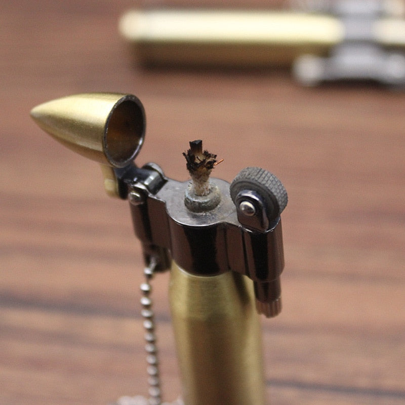Jet Power Retro Metal Keychain Lighter | Bowlift