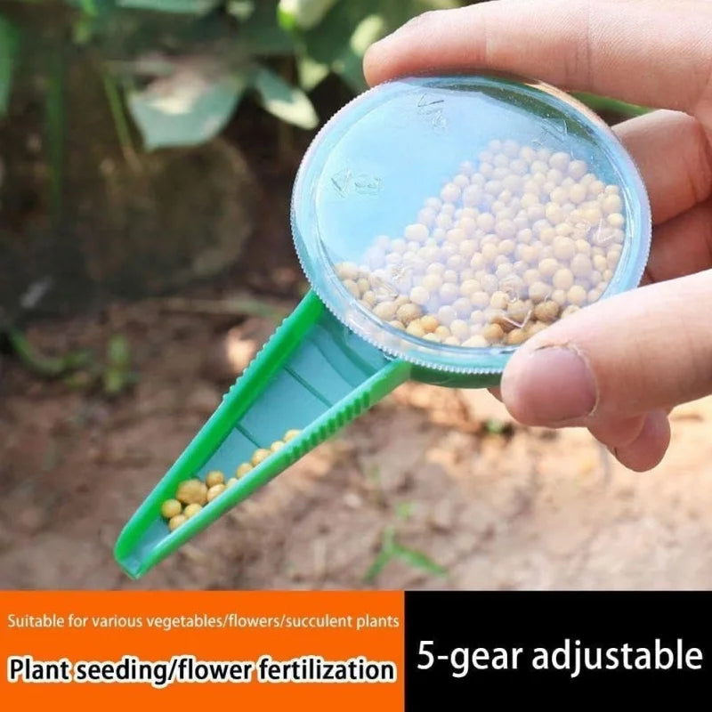 BowLift | Adjustable Seed Spreader – Precise Garden Seed Distributor for Easy Application