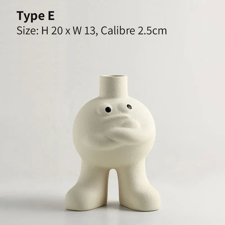 Character Ceramic Vase | Bowlift