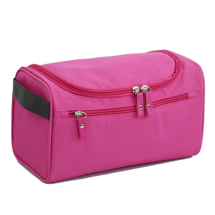 Practical Toiletry Bag with Hook Bowlift
