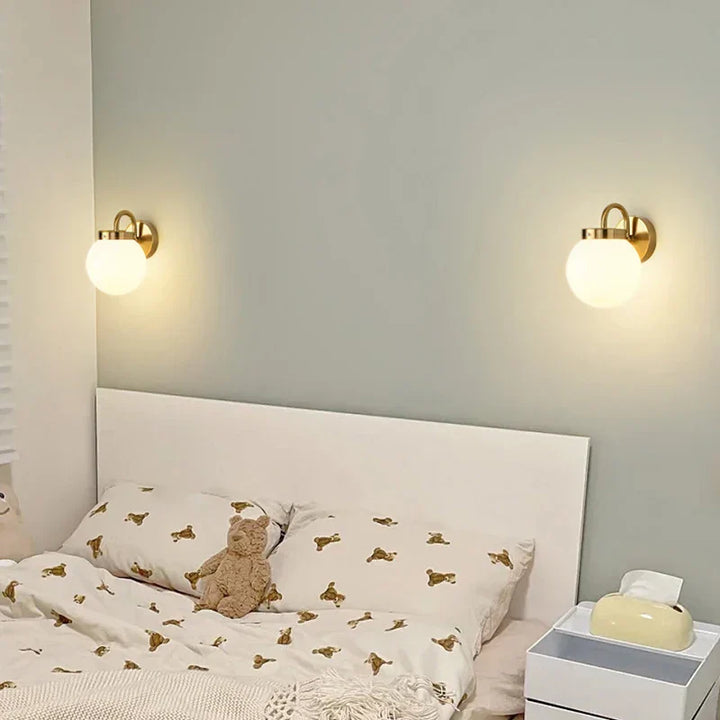 ModernWall - Scandinavian LED Wall Lamp with Glass Bowlift