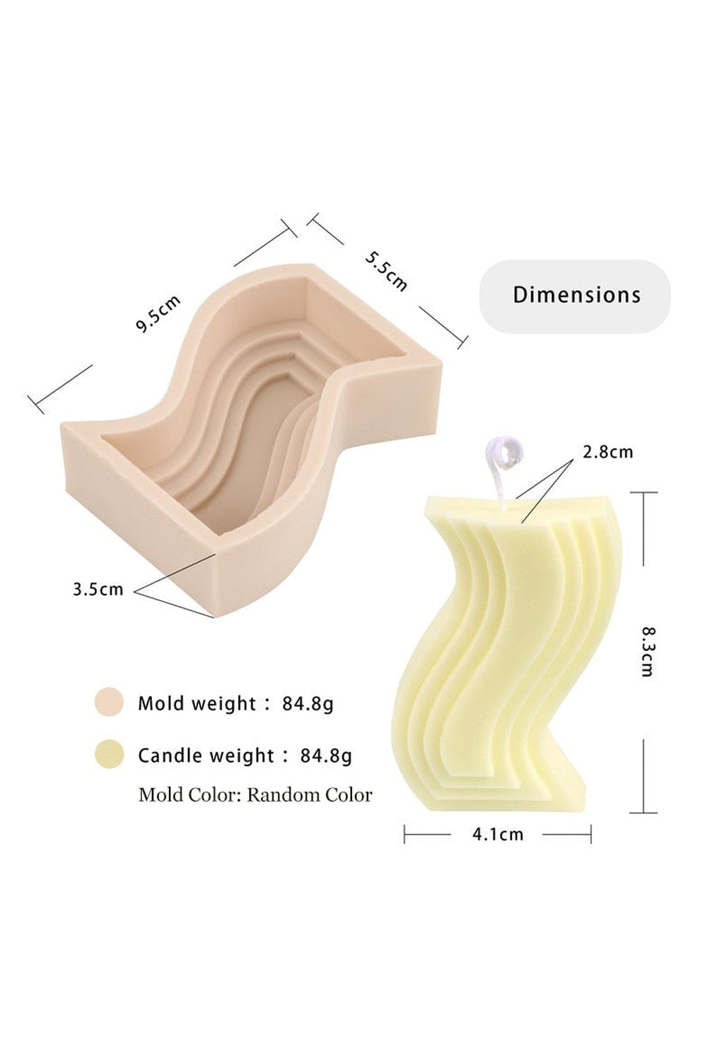 Candle making mold | Bowlift