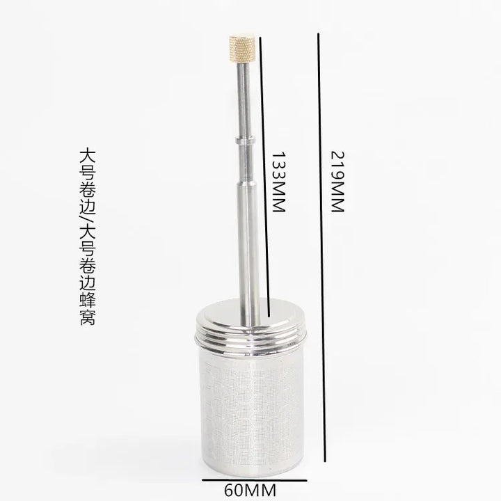 BowLift | Stainless Steel Reusable Press Tea Infuser