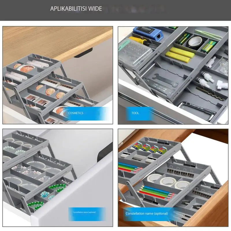 BowLift | Multi Level Collapsible Organizer Drawer