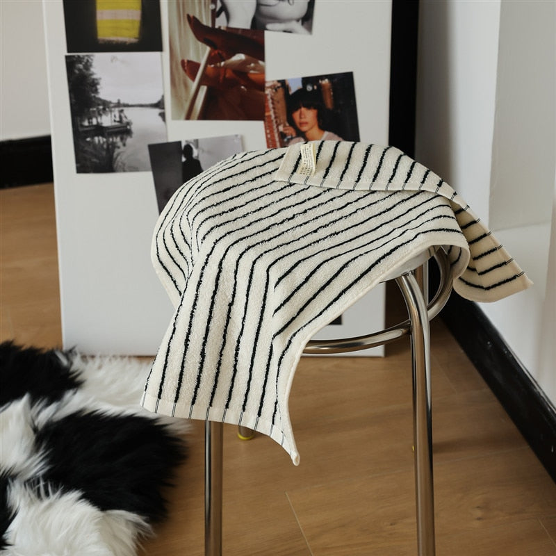 Stripe Cotton Towel | Bowlift
