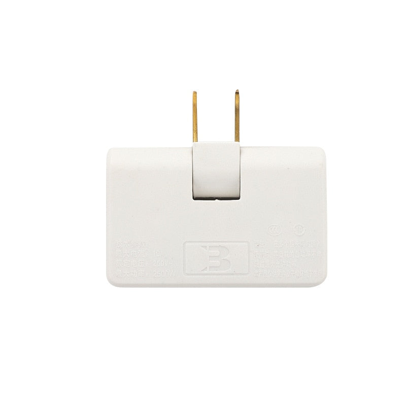 BowLift | Foldable Tri-Plug Anywhere Charge Adapter