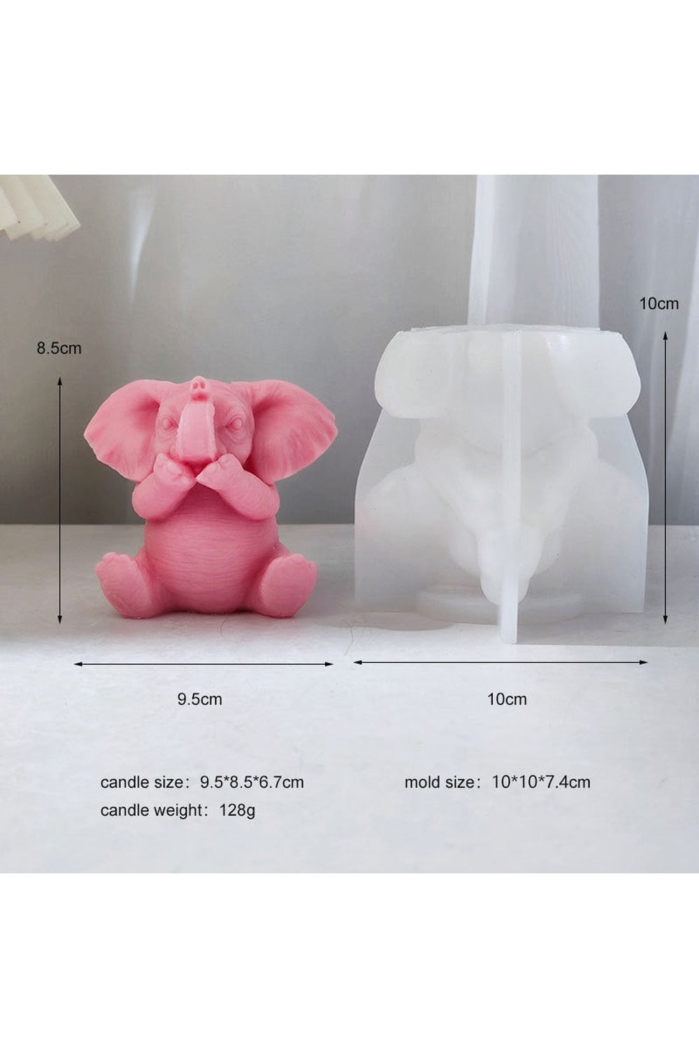 Elephant Candle Shape | Bowlift