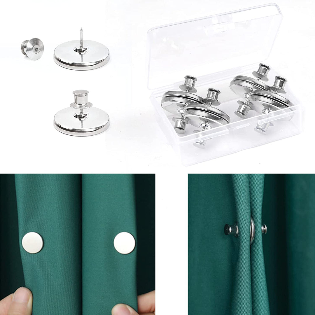 BowLift | Magnetic Curtain Holder Clip Set