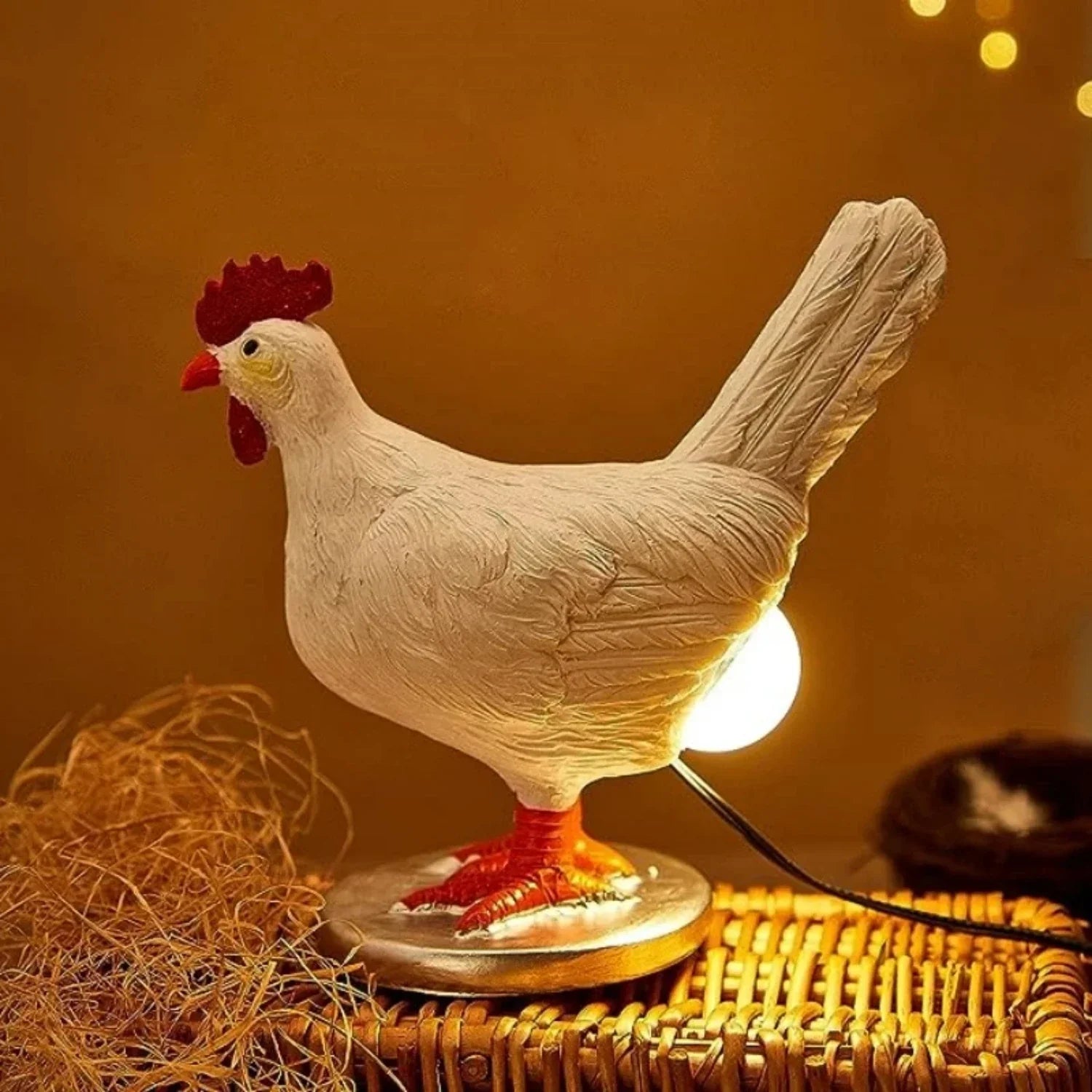 BowLift | Farmhouse Chicken Table Lamp