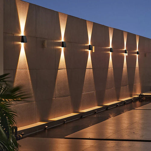 Solar LED Wall Light Bowlift