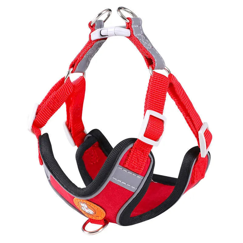 Breathable dog harness adjustable & comfortable Bowlift