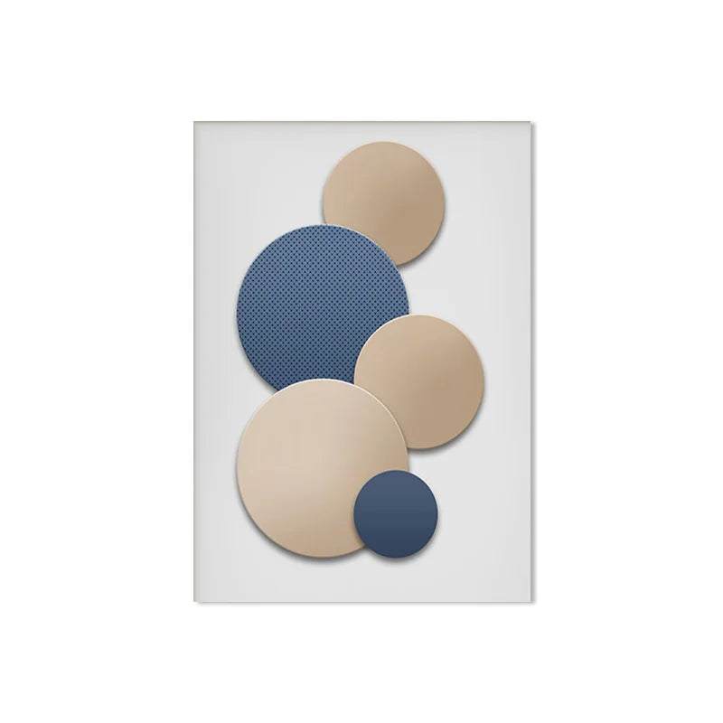 Modern Aesthetics Abstract Geometry Wall Art Fine Art Canvas Prints Posters Pictures For Modern Apartment Living Room Light Luxury Home Decor | Bowlift