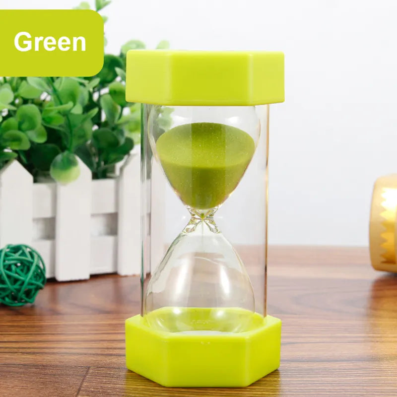 BowLift | Hexagonal Decorative Hourglass – Multiple Time Options and Colors