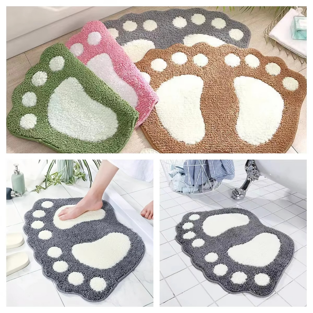 BowLift | Luxurious Ultra-Fine Fiber Bathroom Mat, Super Absorbent and Non-Slip