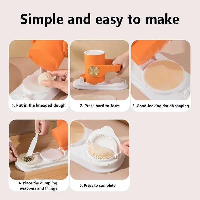 BowLift | Dual-Function Dough Press Modelling Dumpling Maker Set