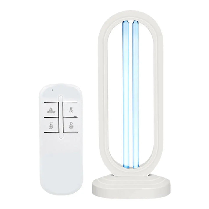 BowLift | Purevia UV-C Disinfection Lamp | 38W | With Remote Control & 3 Timer Levels | UV + Ozone | 41.5 × 18 cm