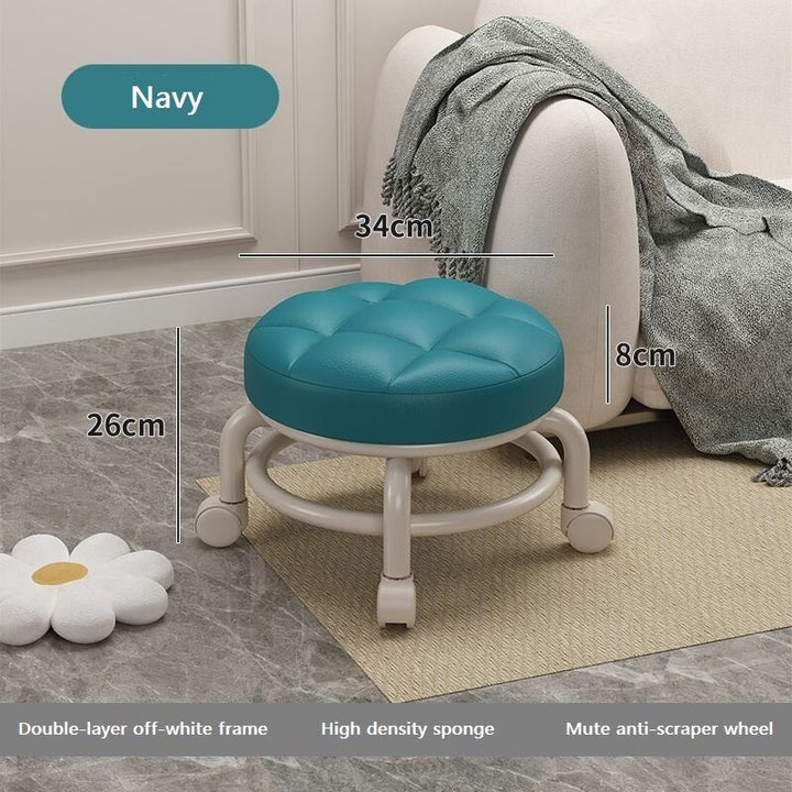 RollEase Mini Rolling Elegant Low Stool | Bowlift
