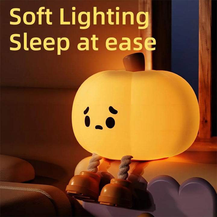 BowLift | Sad Pumpkin Touch Sensor Lamp Decor