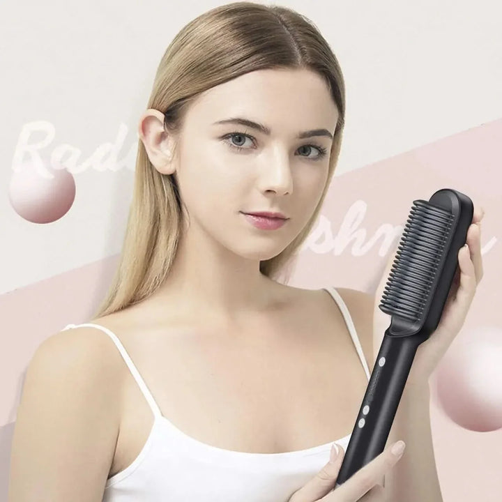 BowLift | Professional hair straightener with tourmaline ceramic for shiny styling