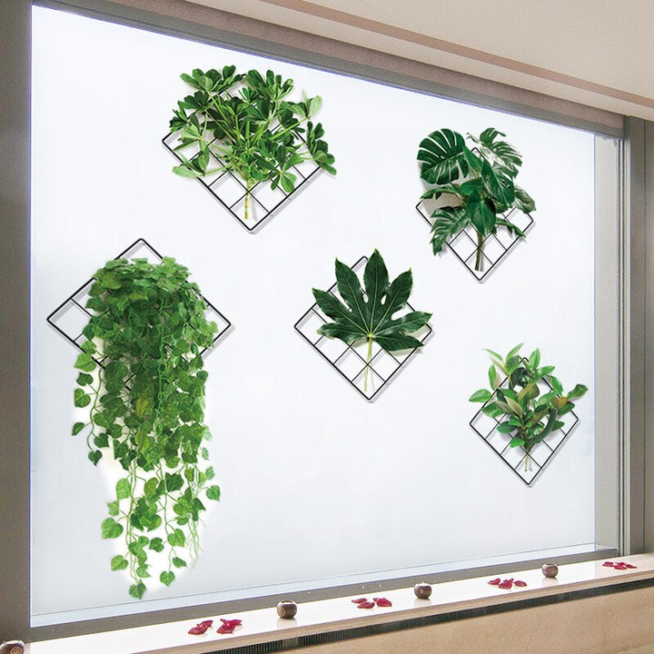 BowLift | 3D Nature Wind Green Plant Wall Sticker