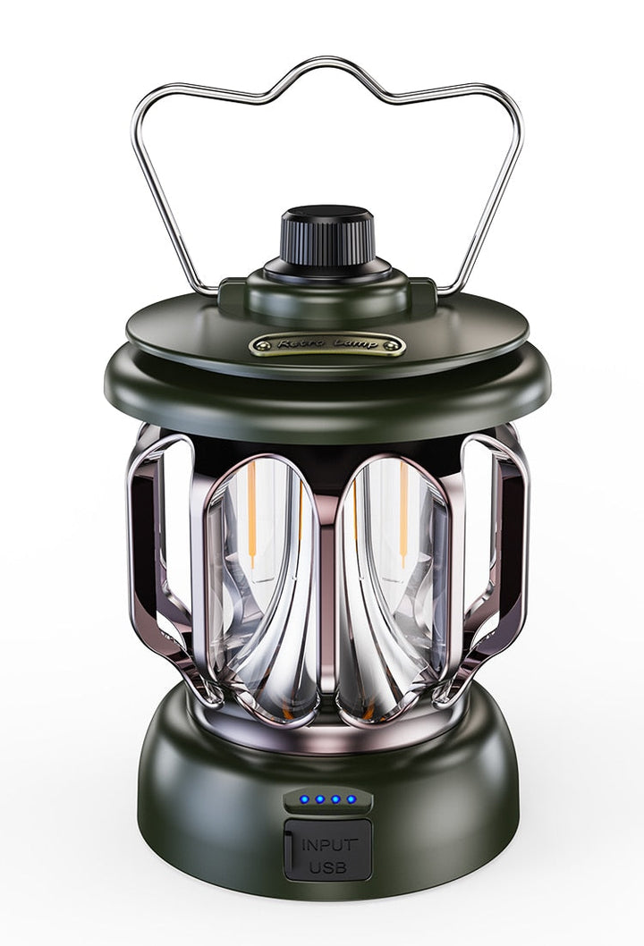 Retro Power Bank Camping LED Lamp | Bowlift