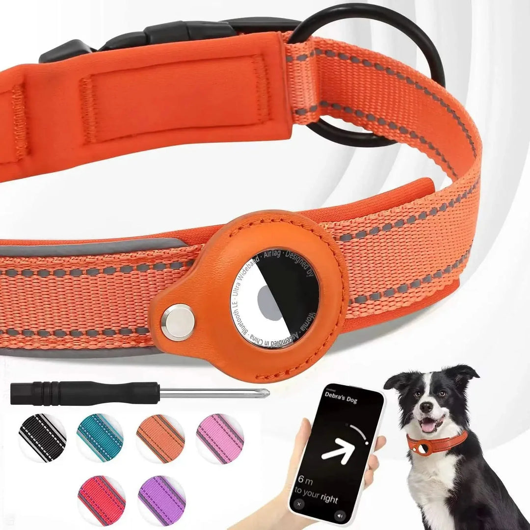 BowLift | LEAZO - AirTag Dog Collar