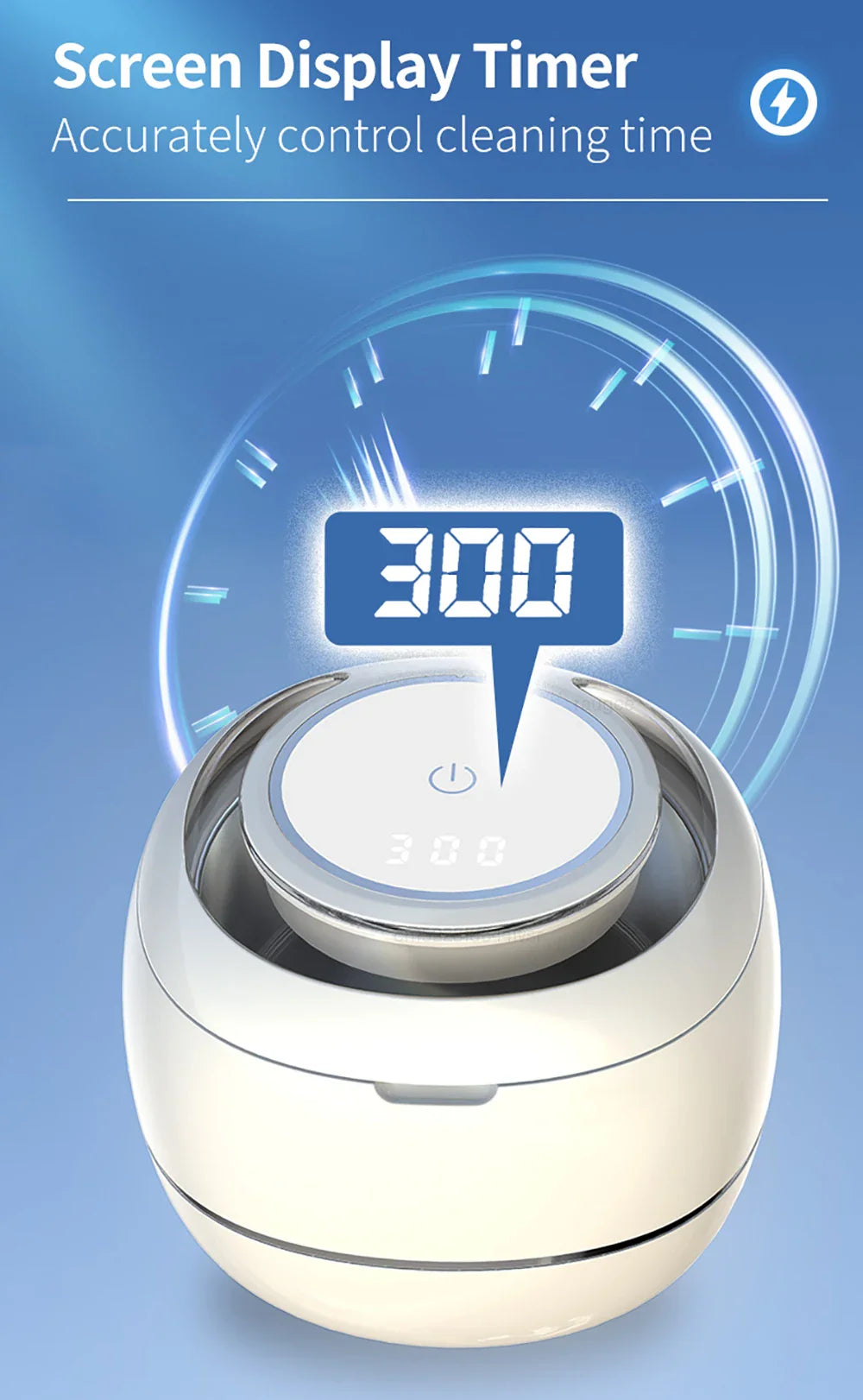 BowLift | Mini Portable UV Ultrasonic Cleaner