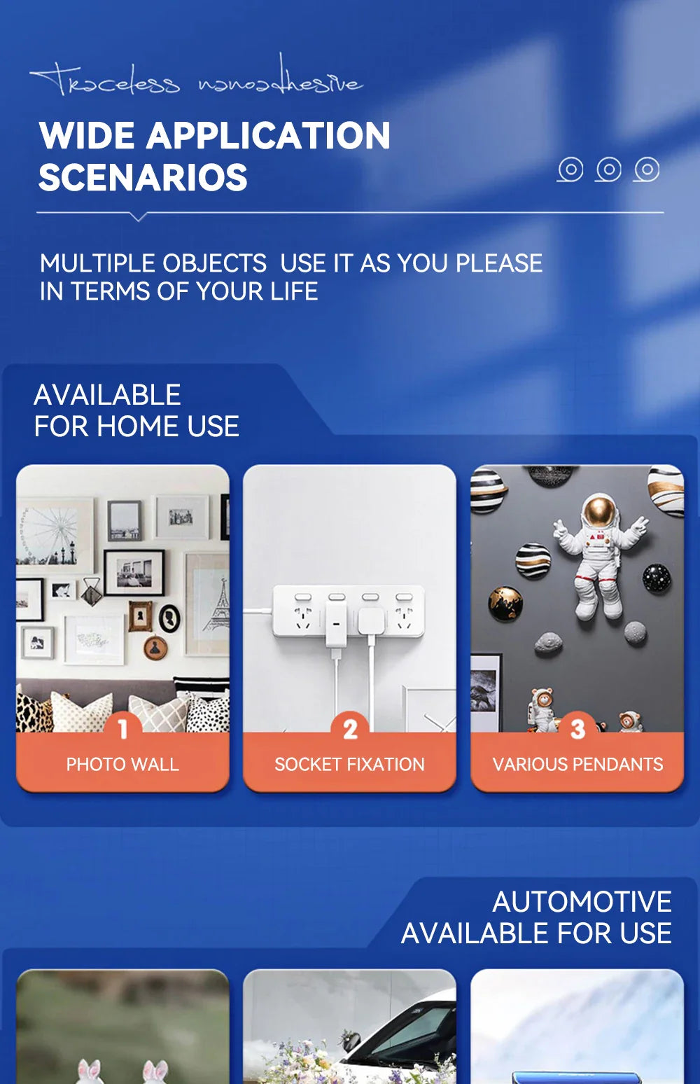 BowLift | Double Sided Nano Tape - 2Pcs