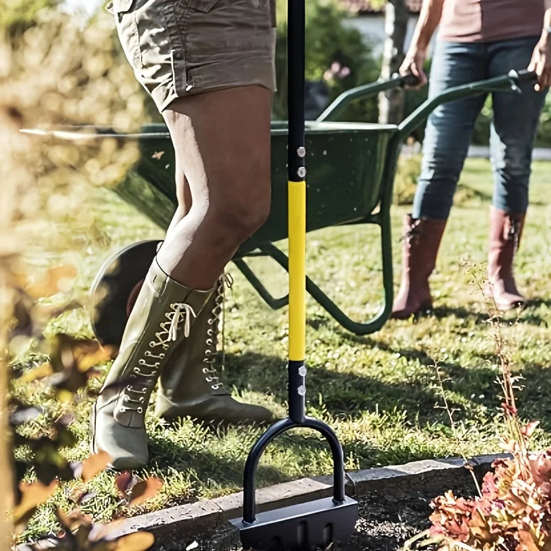 BowLift | EdgeMaster Lawn Edger | Half-Moon Design with Wavy Edge | Manual Tool for Clean Lawn Edges & Beds