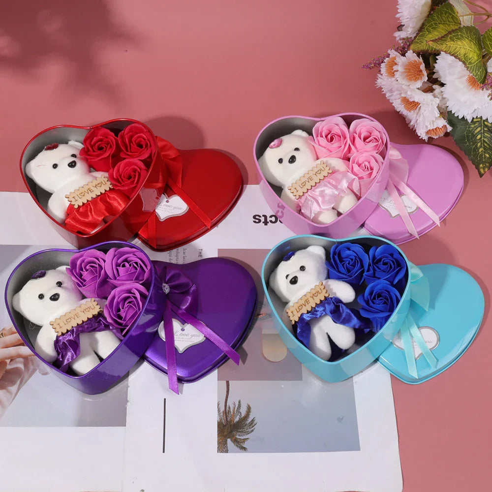 BowLift | LuxeCuddle Teddy Bear | Enchanting and romantic gift for loving moments