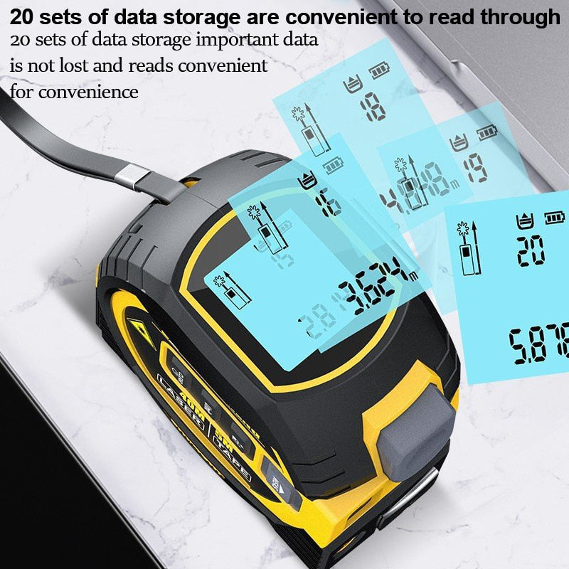 BowLift | 3in1 Ultimate Pro Laser Smart Tape Measure