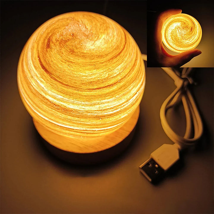 BowLift | CosmicGlow - Mini night lights 3D - solar decoration LED - galaxy ambiance