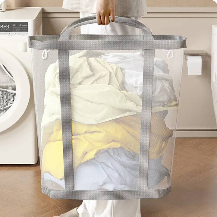 AirNylon collapsible laundry basket | Bowlift