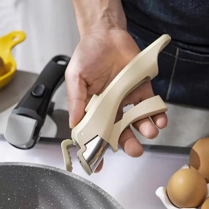 BowLift | Flexigrip Detachable Universal Pot Handle | Heat Resistant & Ergonomic | For Pans & Pots | One-Hand Operation