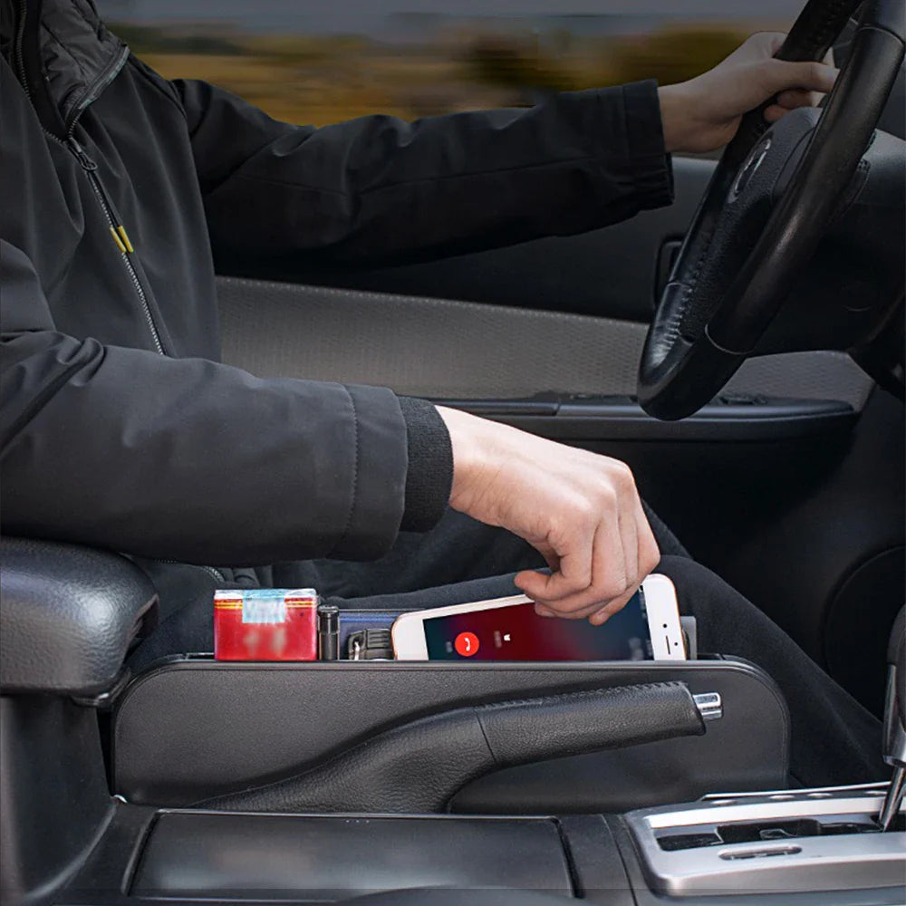 BowLift | 2 In 1 Car Steering Dine with Seat Gap Organizer