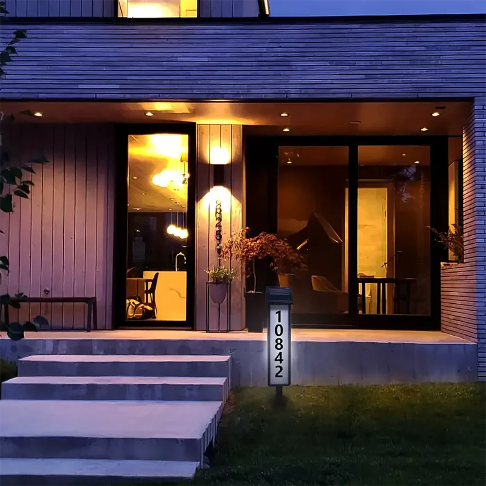 BowLift | Solar Address Sign Light