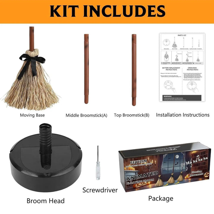 BowLift | Spooky Floating Broom stick