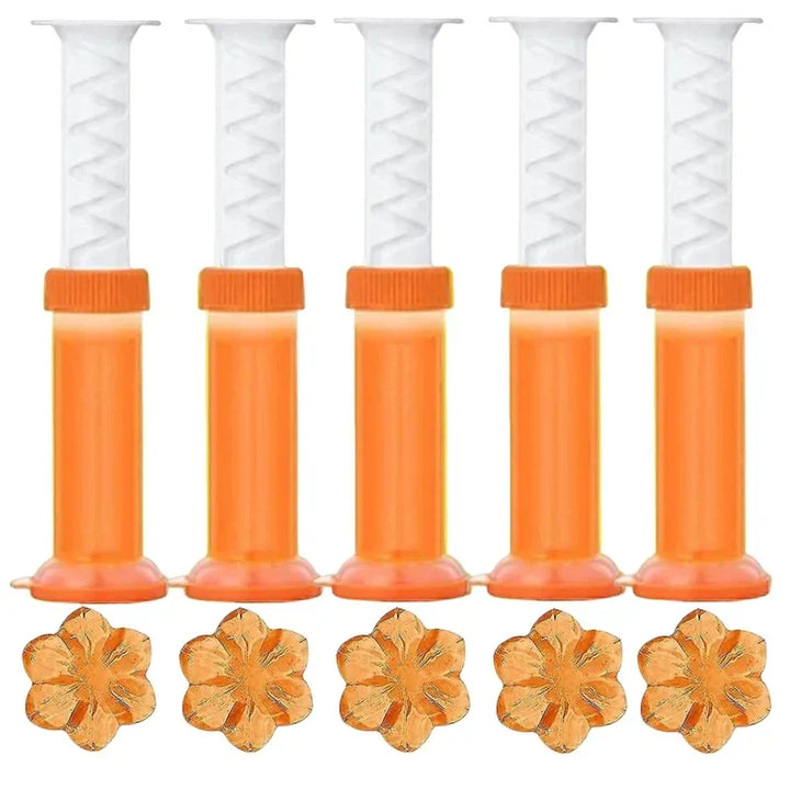 BowLift | BloomFresh WC-Gel Flowers | Fragrance Gel for Toilet & Urinal | Cleansing, Antibacterial & Decorative | 12 Flowers per Stick