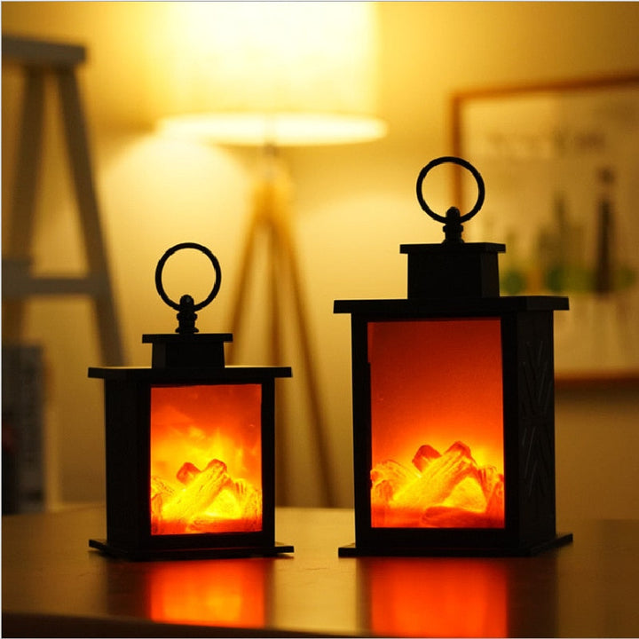 Inferno PortaBowlifte Fireplace Night Lamp | Bowlift