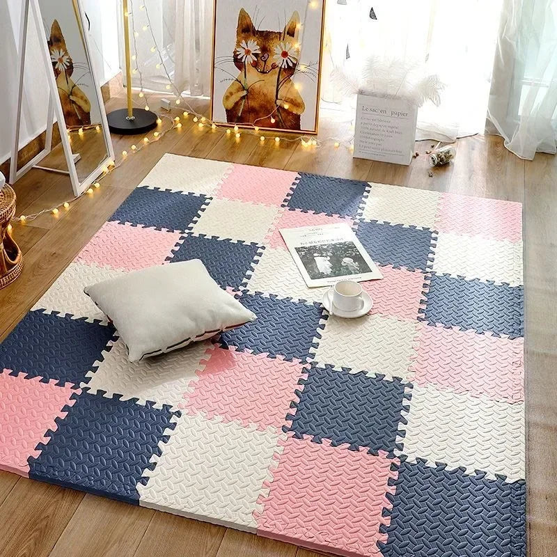 SpeelZacht Baby Play Mat – 12-piece soft crawling mat for safe play and exploration | Bowlift