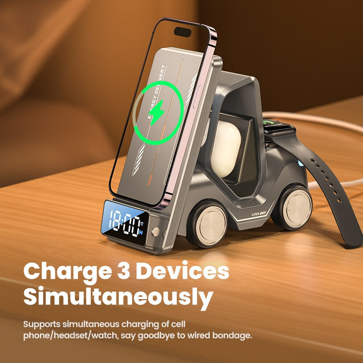 BowLift | 5in1 Multi-Device Forklift Wireless Charging Station