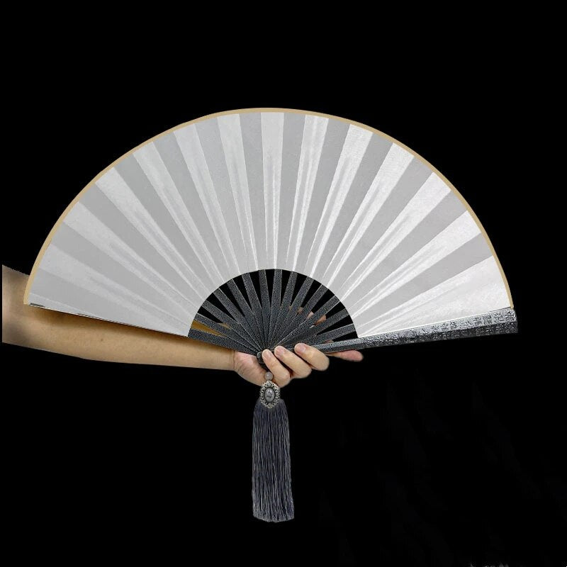 Tungsten Steel Alloy Self-Defense Folding Hand Fan | Bowlift