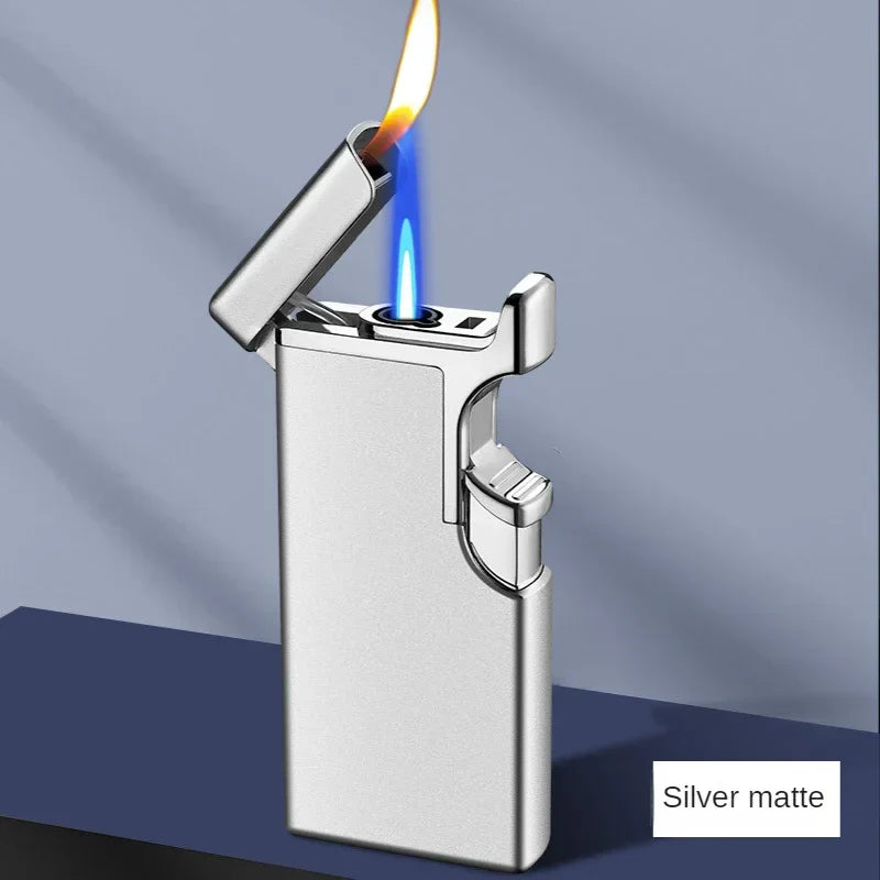 Metal Double Fire Jet Butane Lighter | Bowlift