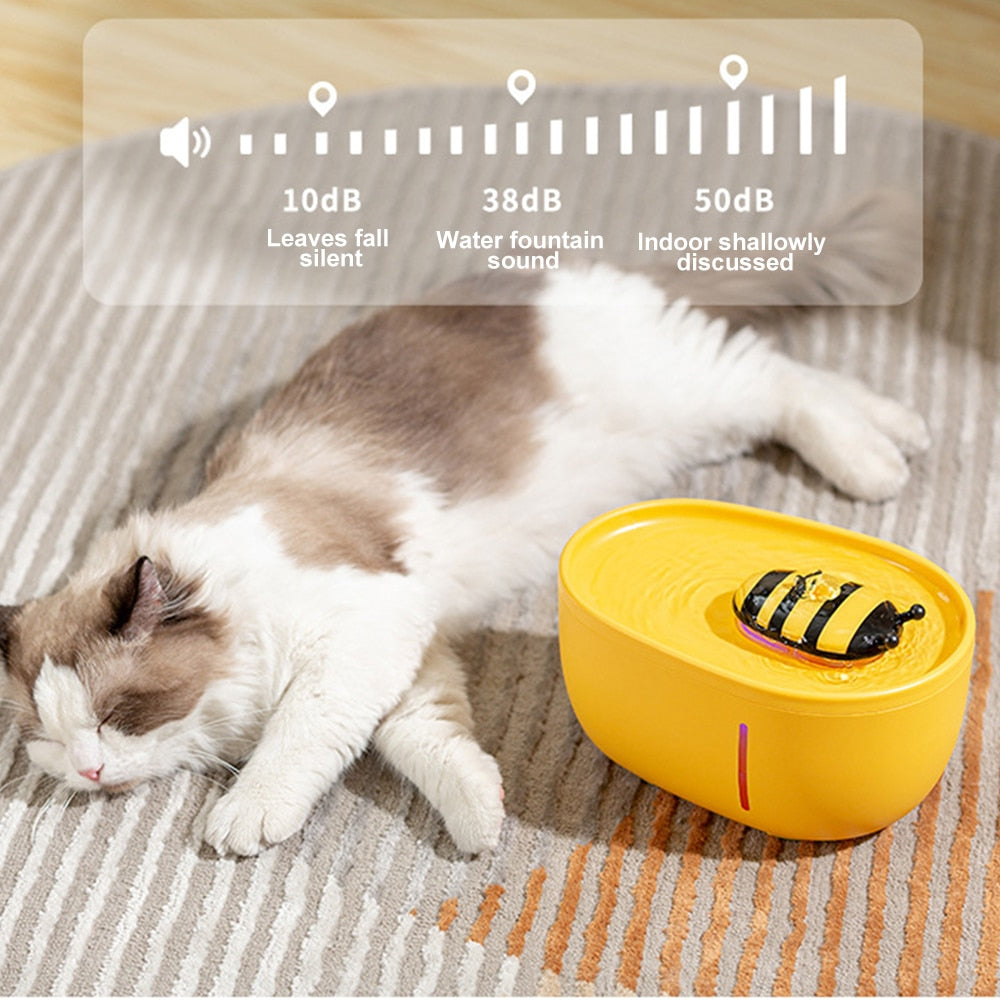 BowLift | Honey Flow Pet Automatic Water Fountain