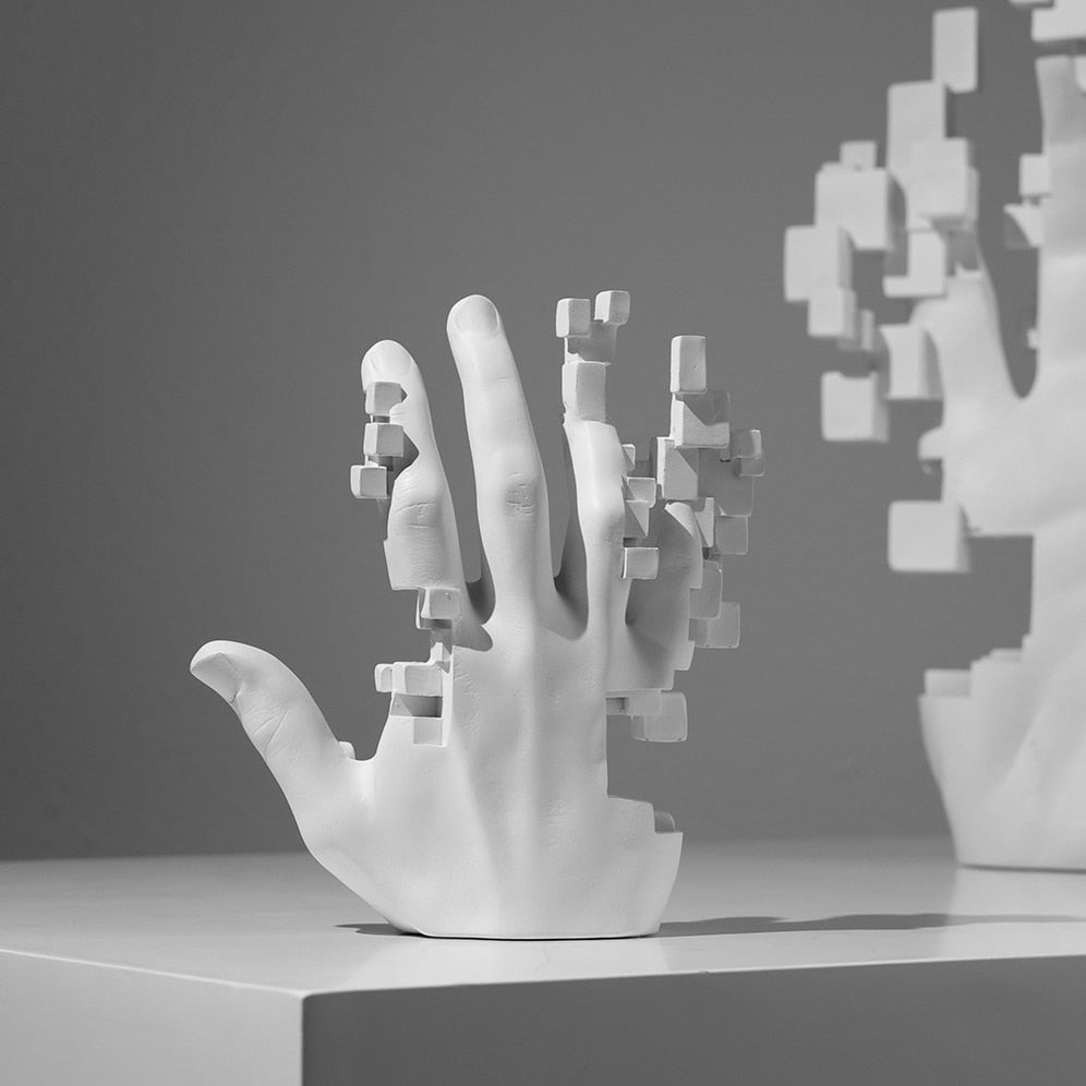 BowLift | Modern Artful Touches Hand Statue Decor